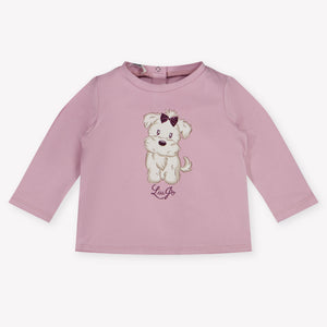 Liu Jo bebe Chicas Camiseta adentro Rosa claro