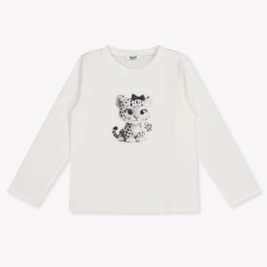 Liu Jo Mädchen T-Shirt in Weiß