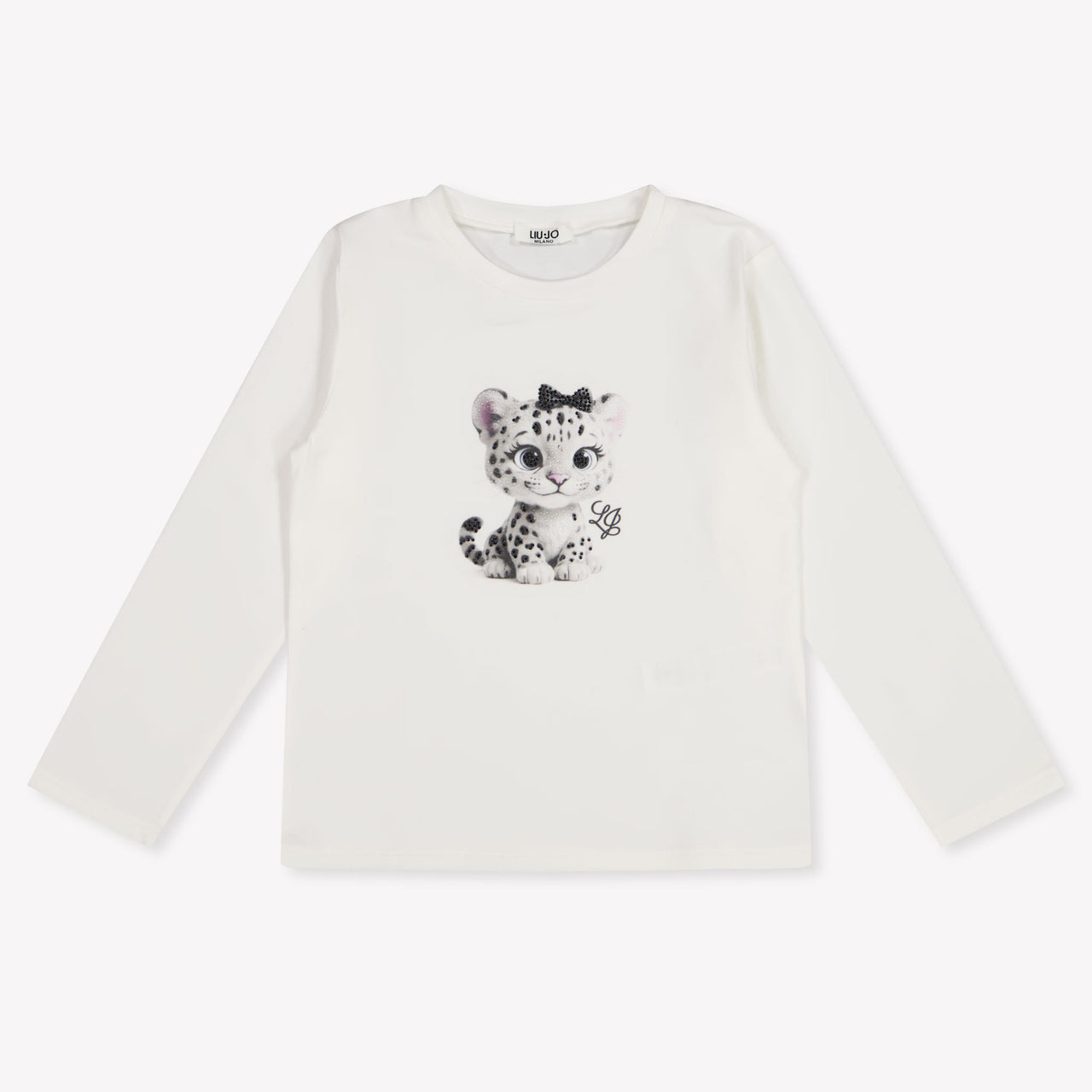Liu Jo niños Chicas Camiseta adentro Blanco
