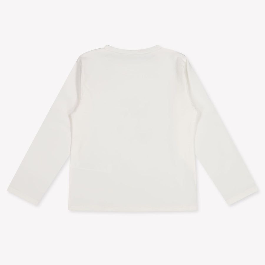 Liu Jo niños Chicas Camiseta adentro Blanco