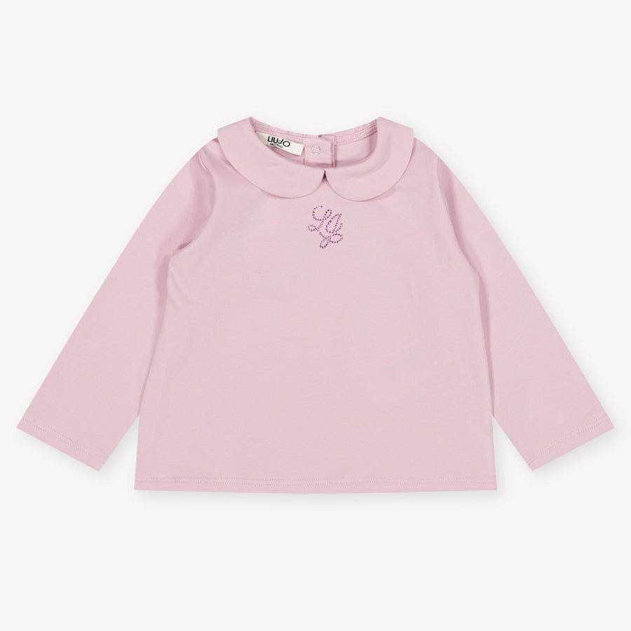 Liu Jo Baby Meisjes T-Shirt In Licht Roze