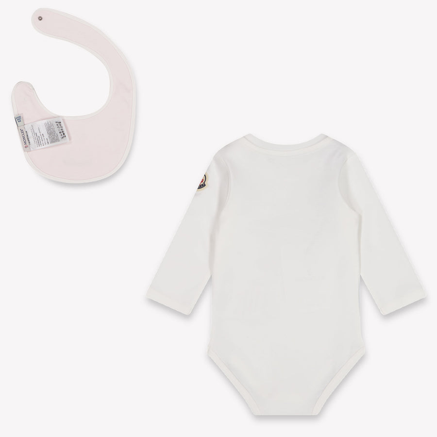 Moncler Bébé Unisexe Barboteuse Rose Léger