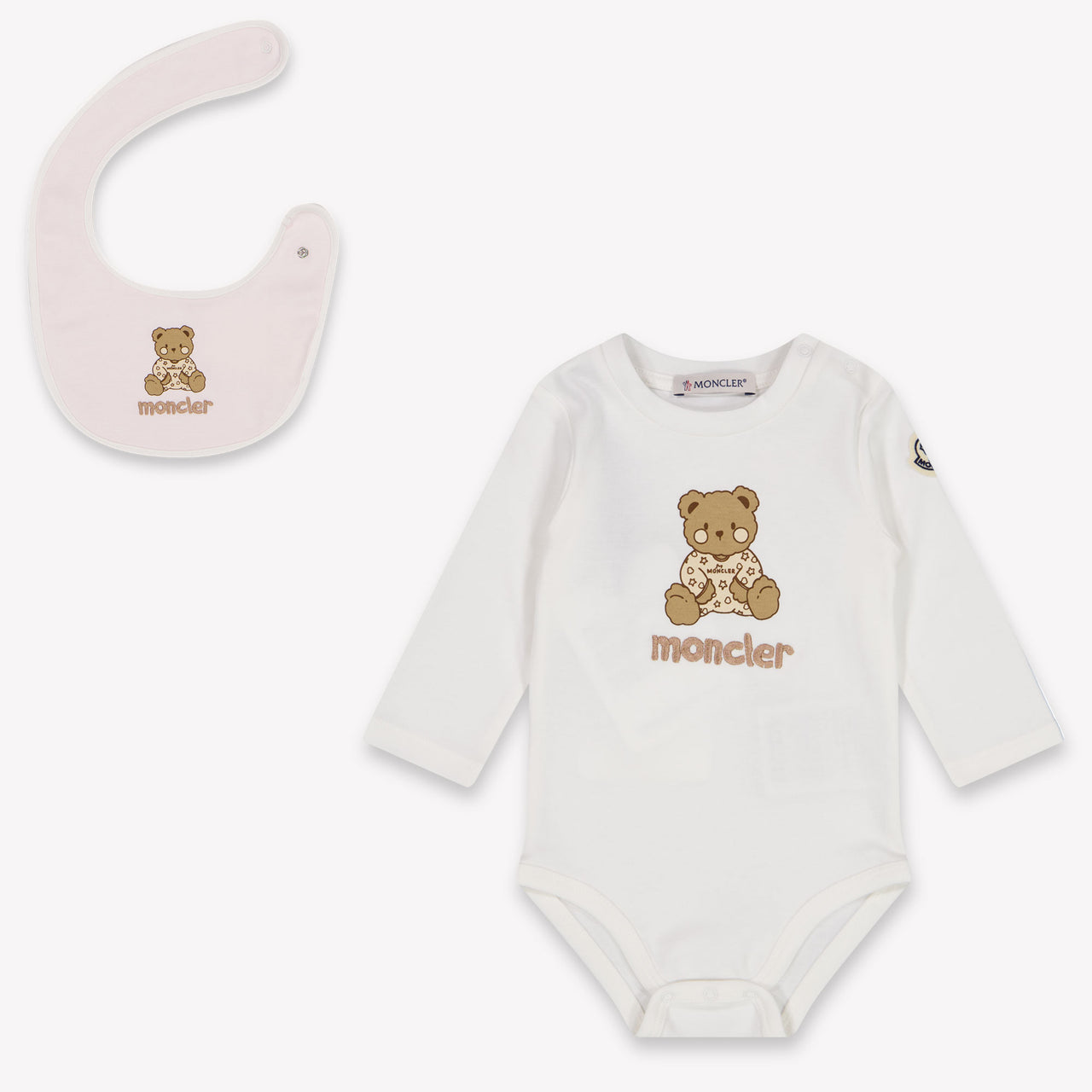 Moncler Bébé Unisexe Barboteuse Rose Léger
