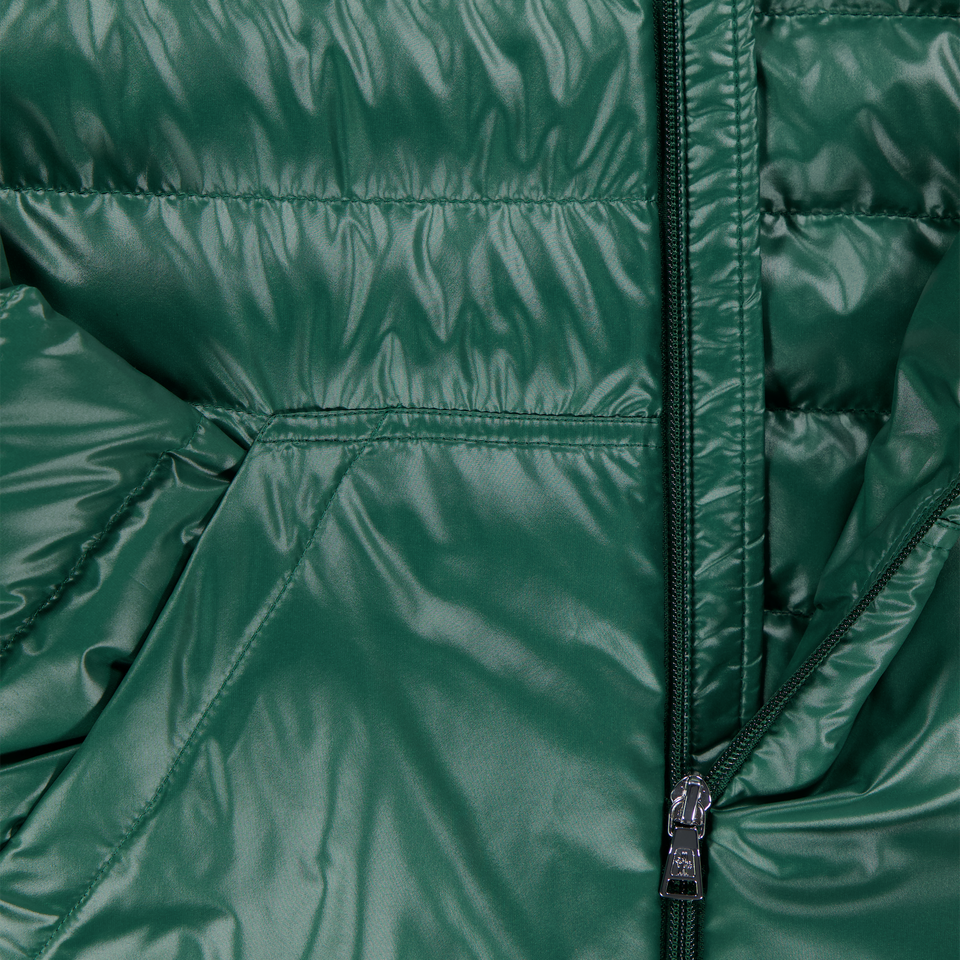 Moncler Bengi Kinder Garçons Entre les vestes Vert