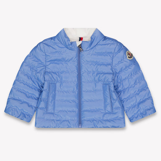 Moncler Kerem Baby Ragazzi In mezzo alla giacca Azzurro