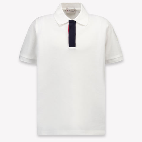 Moncler niños Chicos polo en Blanco