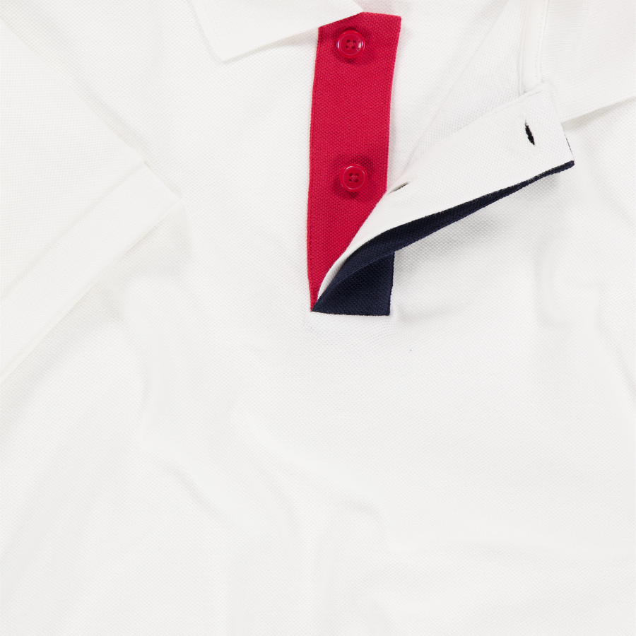 Moncler Kinder Jongens Polo In Wit