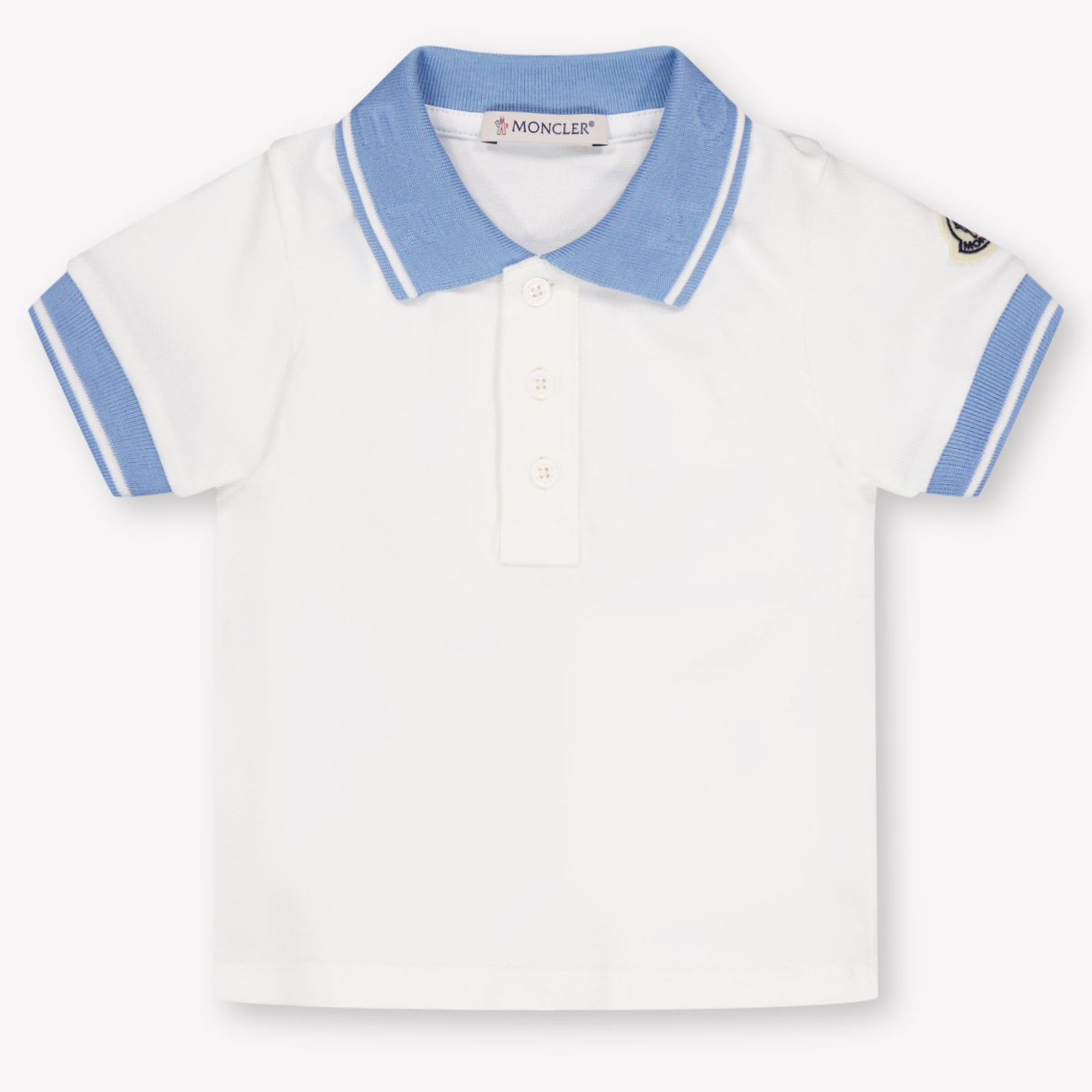 Moncler Baby Jungen Polo In Weiß