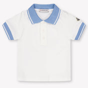 Moncler Baby Jungen Polo In Weiß