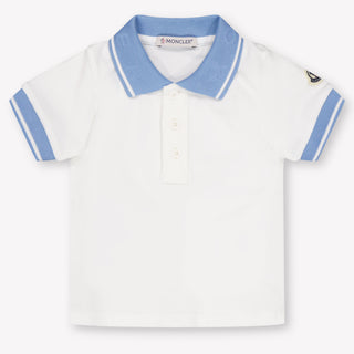 Moncler Baby Jungen Polo In Weiß
