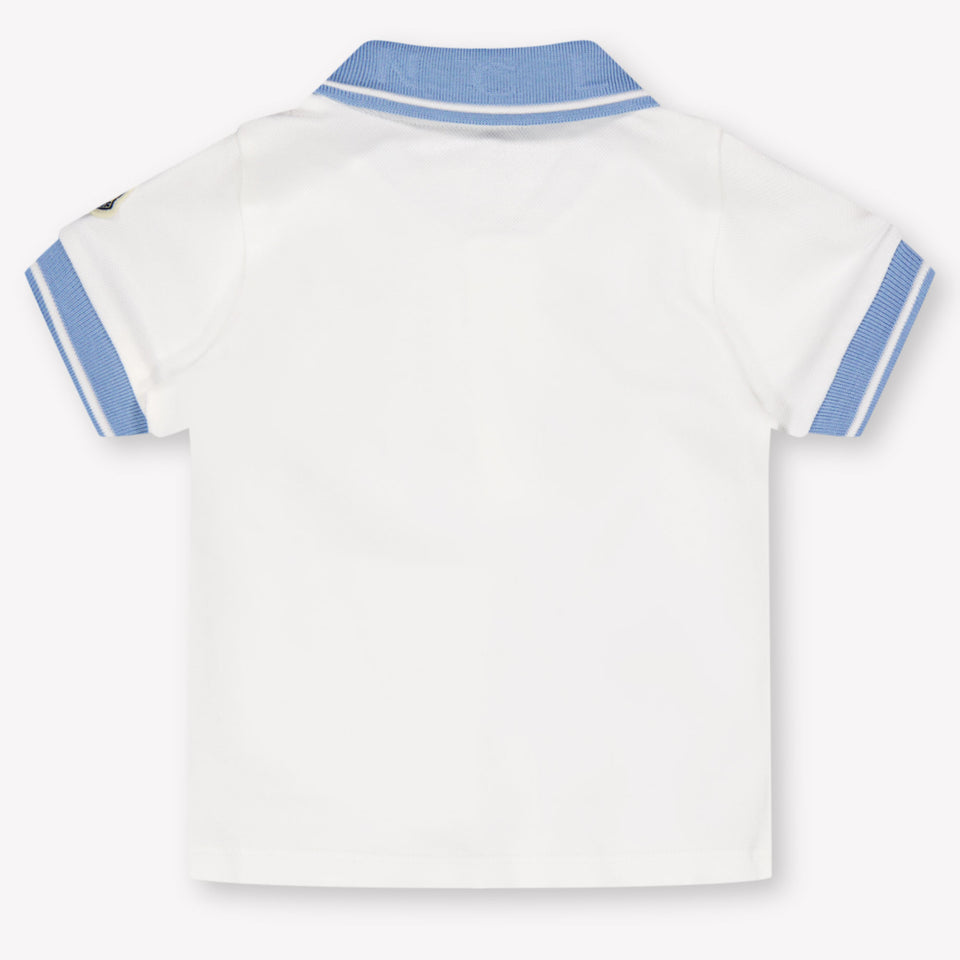 Moncler Baby Jungen Polo In Weiß