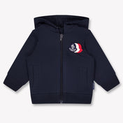 Moncler Baby Boys Cardigan In Navy