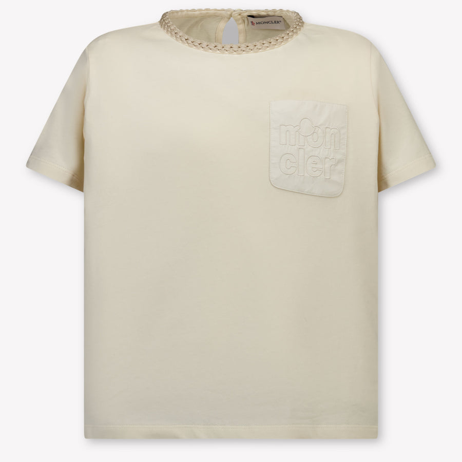 Moncler Bambini Ragazze Maglietta dentro Off White