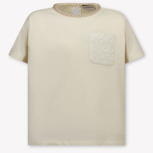 Moncler Bambini Ragazze Maglietta dentro Off White