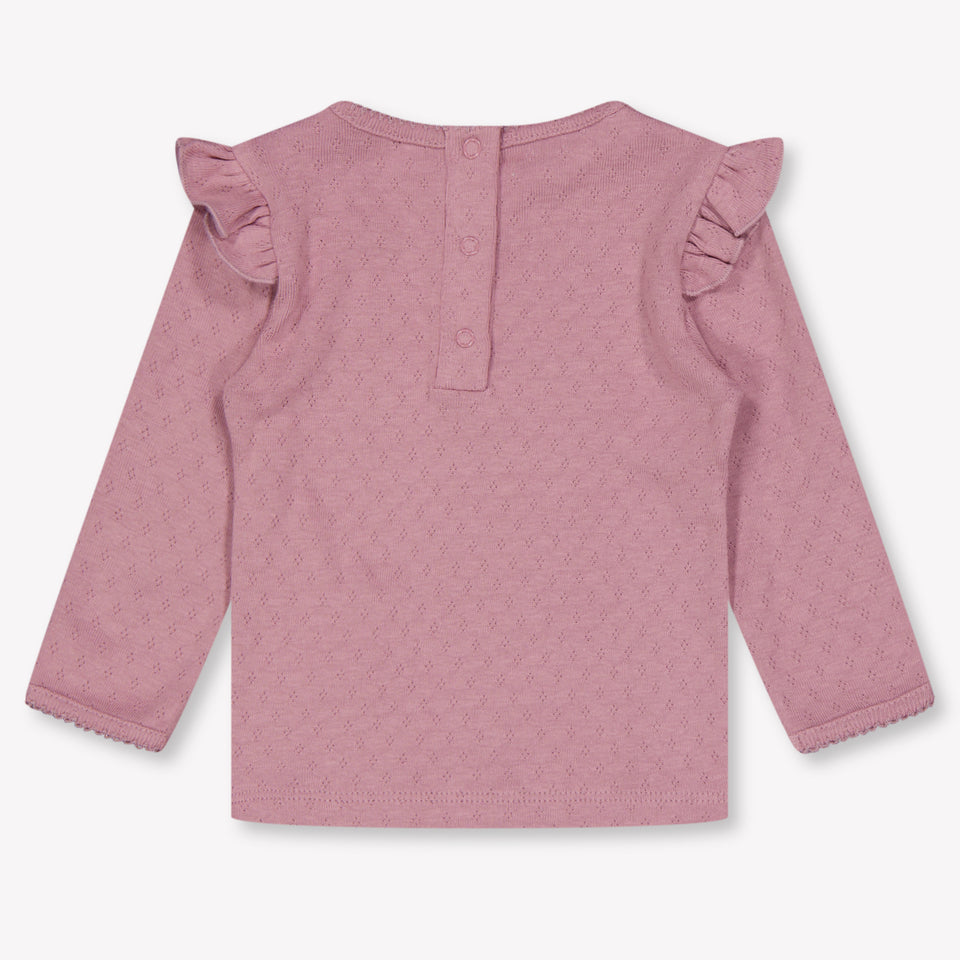 Moncler Baby Girls T-Shirt In Pink