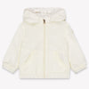 Moncler Bébé Nigar Filles Veste d'été en blanc cassé