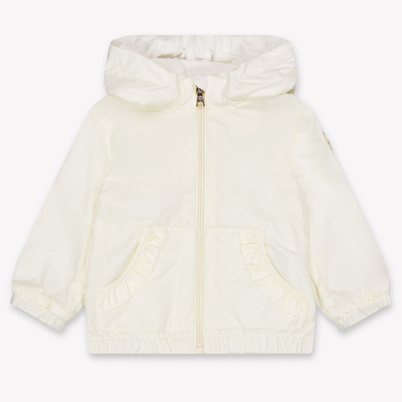 Moncler Bébé Nigar Filles Veste d'été en blanc cassé