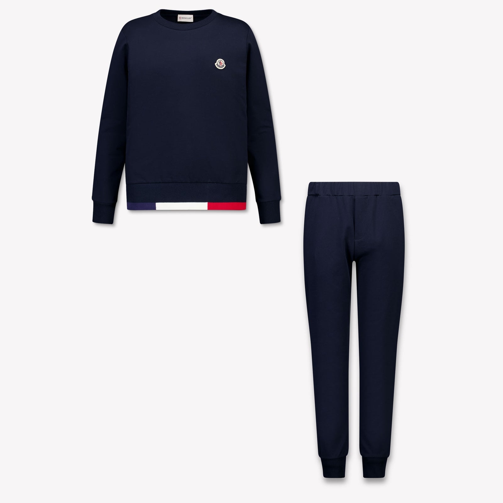 Moncler Kinder Jungen Jogginganzug In Marineblau