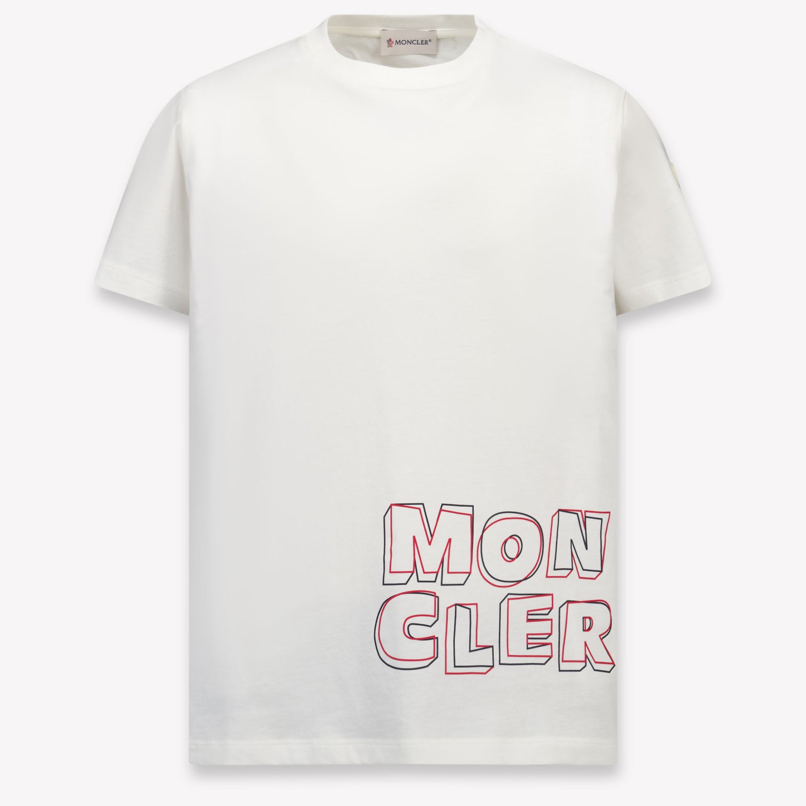 Moncler niños Chicos Camiseta adentro Blanco