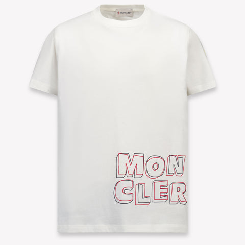 Moncler niños Chicos Camiseta adentro Blanco