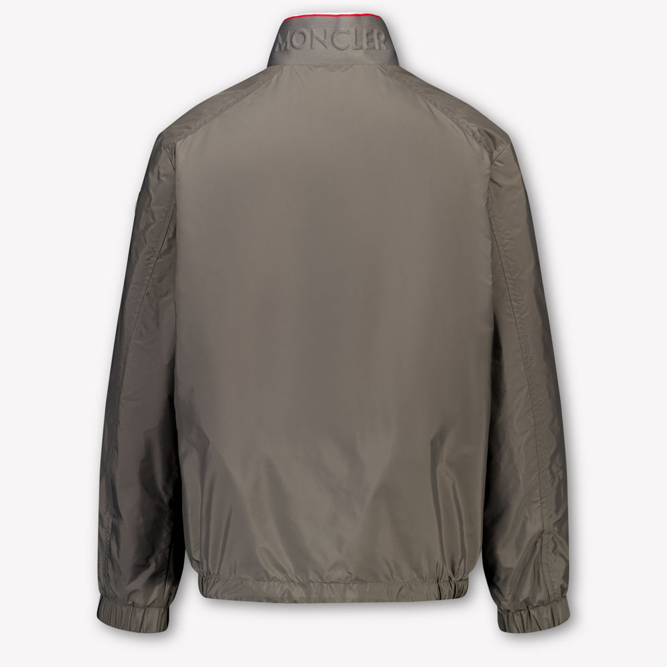 Moncler Hilmi Kids Boys Summer jacket In Gray
