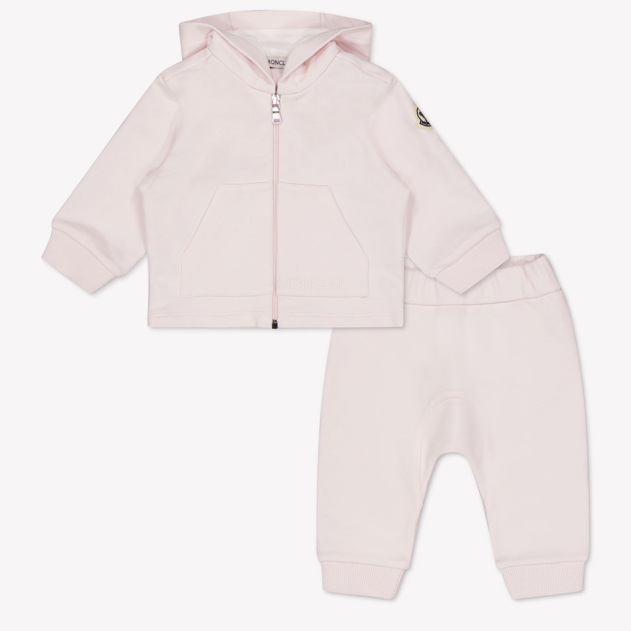 Moncler Baby Mädchen Jogginganzug In Hellrosa