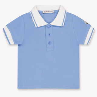 Moncler Baby Jungen Polo In Hellblau