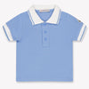 Moncler Bébé Garçons Polo En Bleu Clair