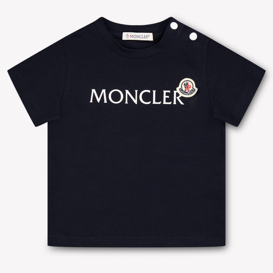 Moncler Bébé Garçons T-shirt dans Navy