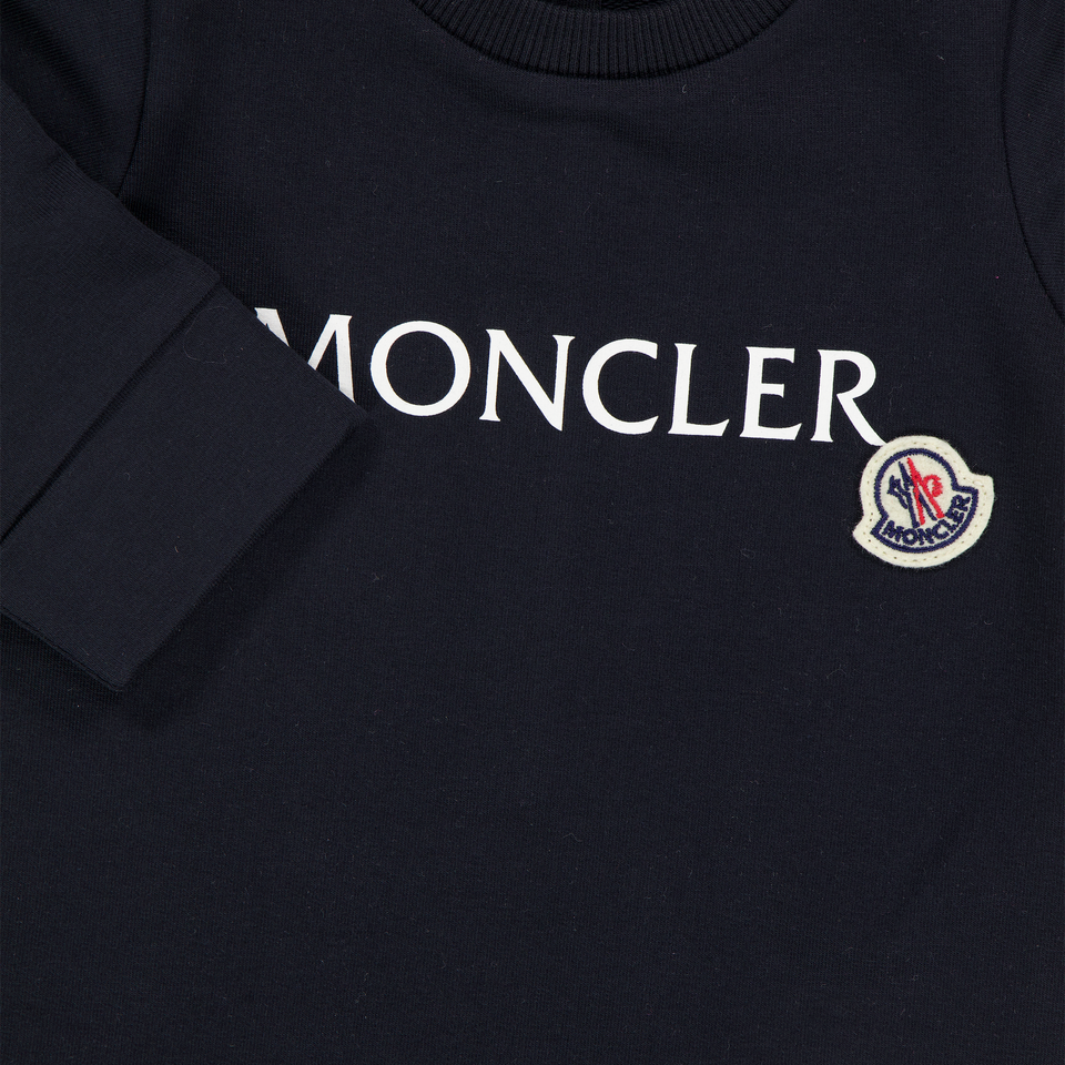 Moncler Baby Jungen Spielanzug In Marineblau
