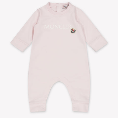 Moncler Baby Meisjes Boxpakje In Licht Roze