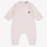 Moncler Baby Mädchen Spielanzug In Hellrosa