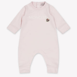 Moncler Baby Mädchen Spielanzug In Hellrosa