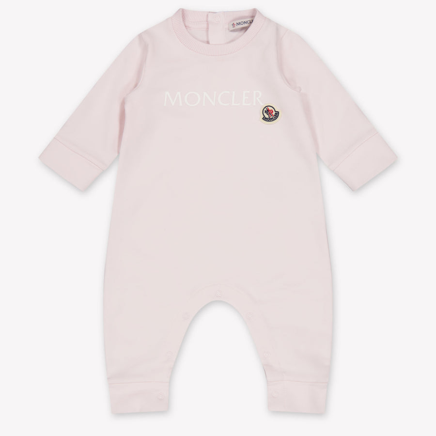 Moncler Baby Mädchen Spielanzug In Hellrosa