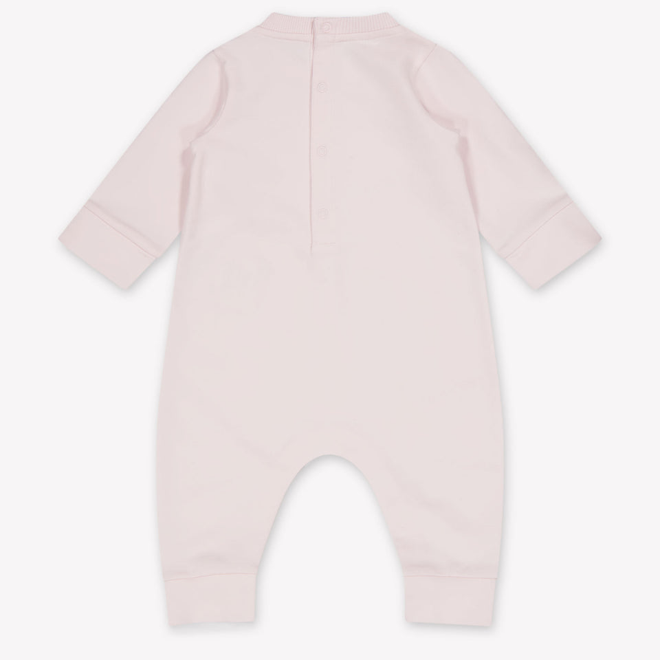 Moncler bebe Chicas Mono corto en Rosa claro