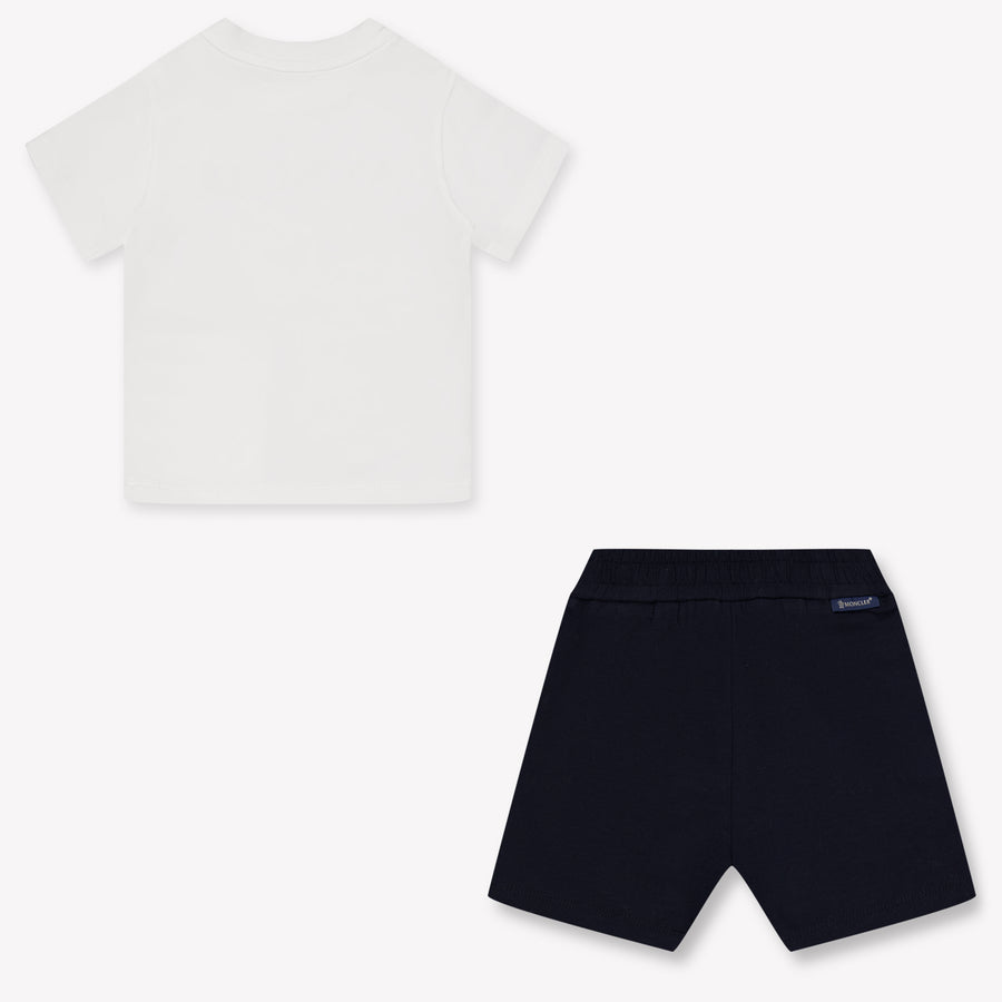 Moncler Bambino Ragazzi Impostato Bianco