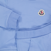 Moncler Bébé Garçons Survêtement de jogging Bleu Clair