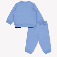 Moncler Bébé Garçons Survêtement de jogging Bleu Clair