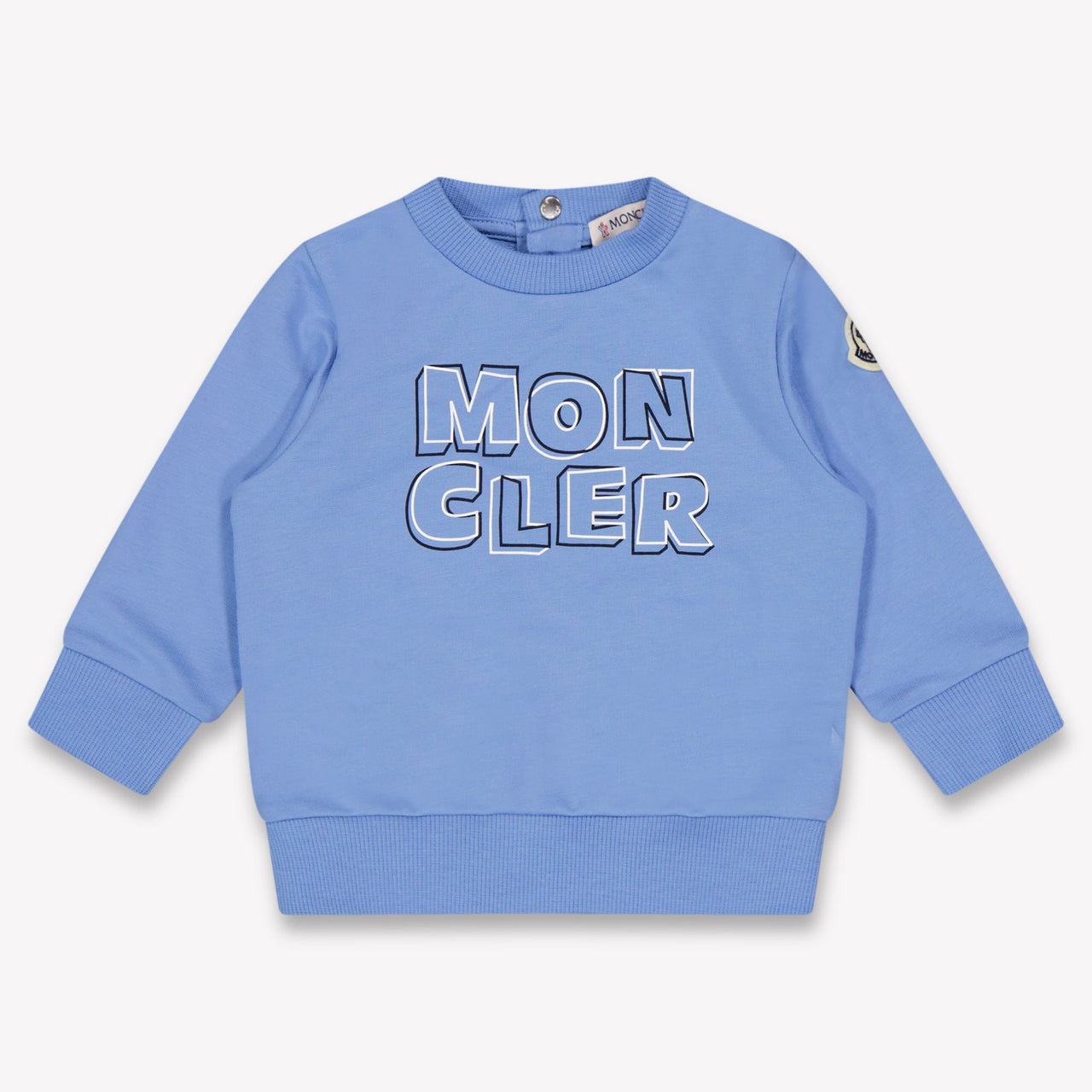 Moncler Bambino Ragazzi Maglione dentro Azzurro