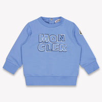 Moncler Bambino Ragazzi Maglione dentro Azzurro