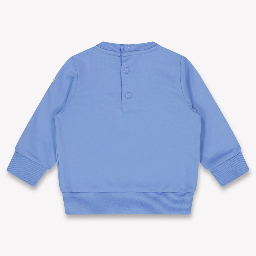Moncler Bambino Ragazzi Maglione dentro Azzurro