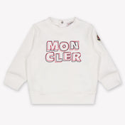 Moncler Baby Jungen Pullover rein Weiß