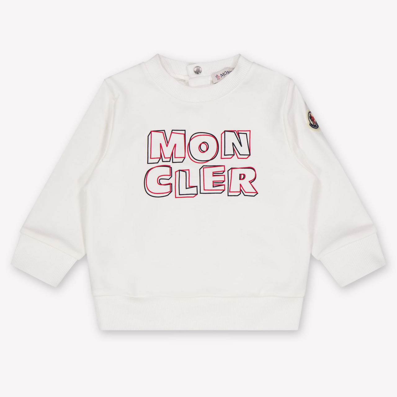 Moncler Bambino Ragazzi Maglione dentro Bianco