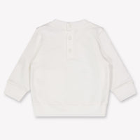 Moncler Bambino Ragazzi Maglione dentro Bianco
