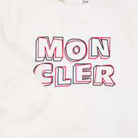 Moncler Bambino Ragazzi Maglione dentro Bianco