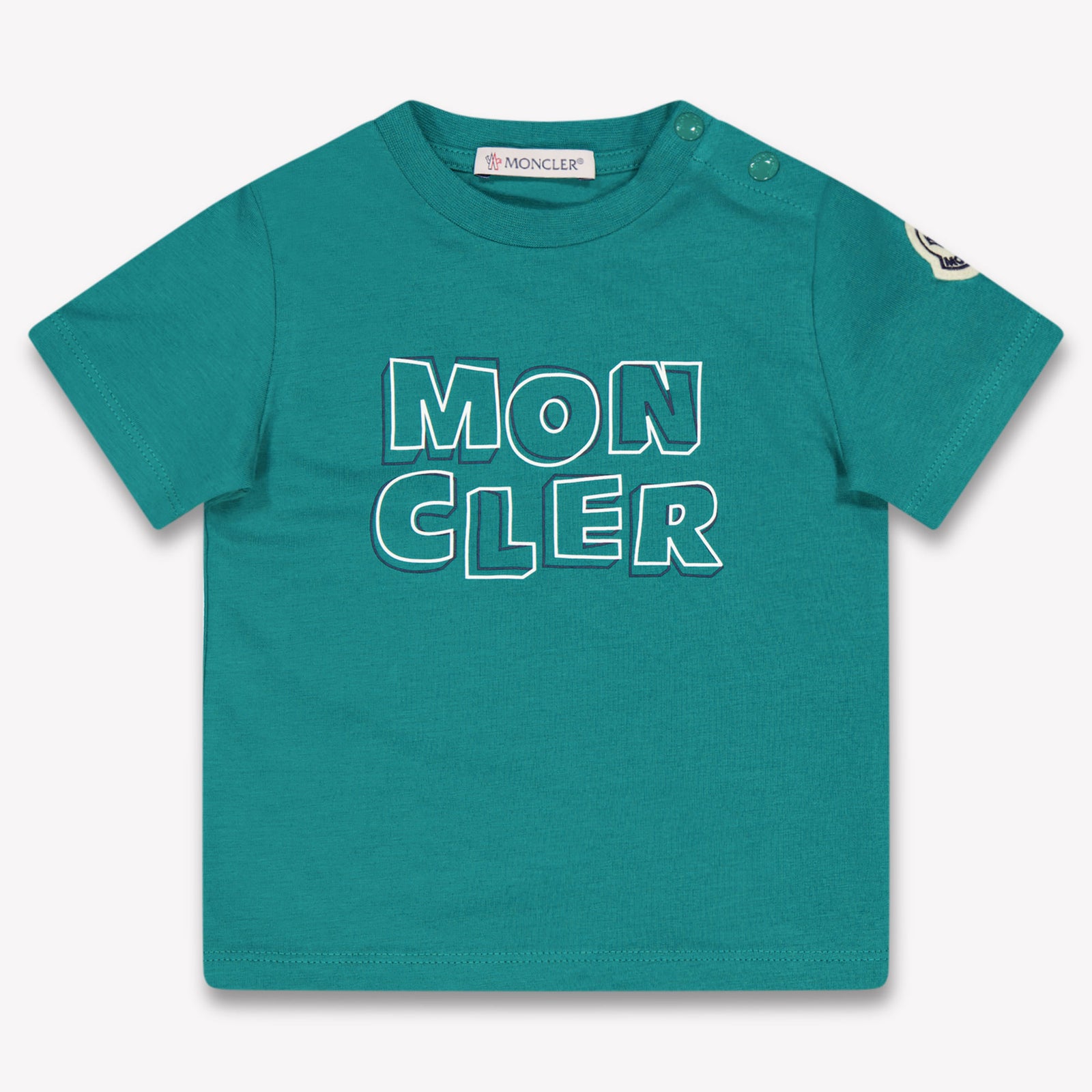 Moncler Baby Jungen T-Shirt In Grün