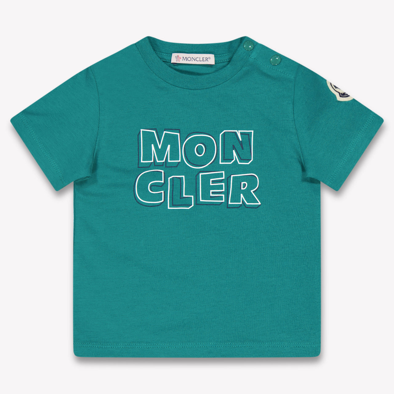 Moncler Bambino Ragazzi Maglietta dentro Verde