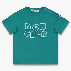 Moncler Bambino Ragazzi Maglietta dentro Verde