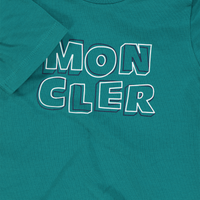 Moncler Bambino Ragazzi Maglietta dentro Verde