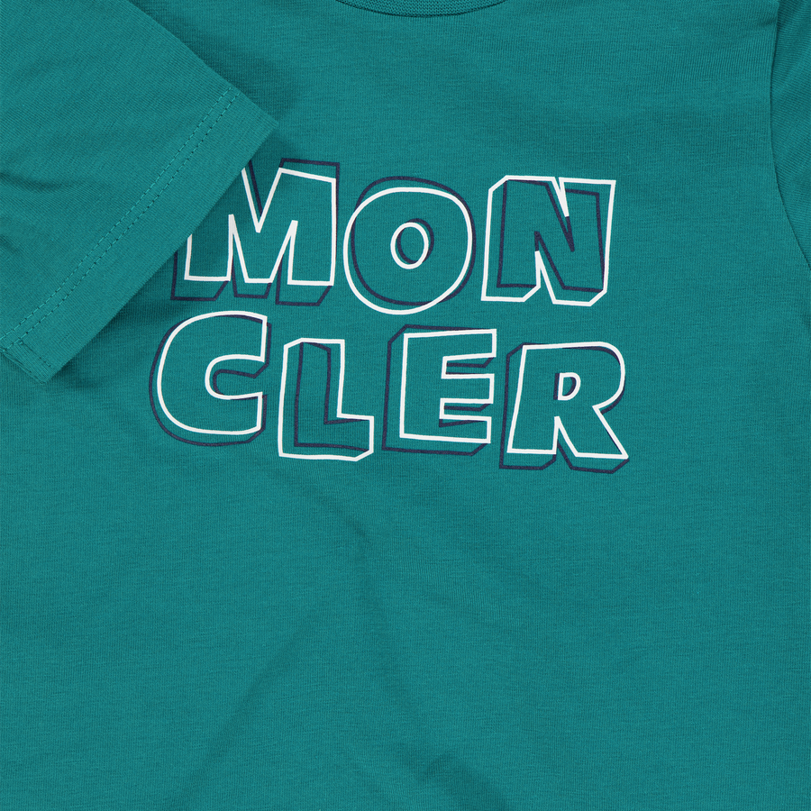 Moncler Bambino Ragazzi Maglietta dentro Verde